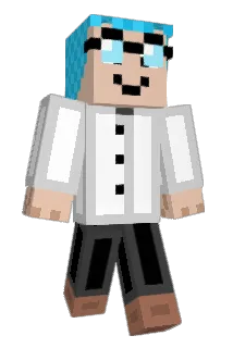 Bluemillion Minecraft avatar full body