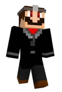 Bluemuffnstuffed Minecraft avatar full body