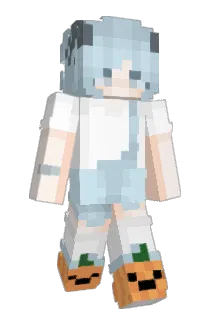 Blueniights Minecraft avatar full body