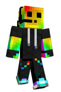 Bluenomic Minecraft avatar full body