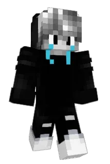 Blueriti Minecraft avatar full body