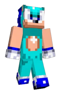 Bluersonic Minecraft avatar full body