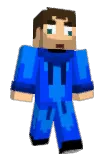 Blueruleus Minecraft avatar full body