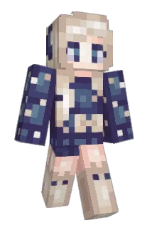 Bluesay Minecraft avatar full body