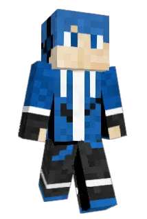 Bluesdiamond Minecraft avatar full body