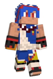 Bluesteye Minecraft avatar full body