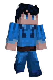 Bluetenit Minecraft avatar full body