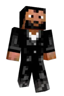 Bluetrun Minecraft avatar full body