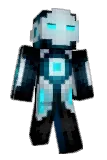 Bluetyp Minecraft avatar full body