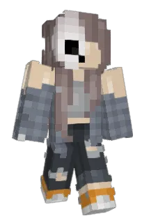 Blueunikitty Minecraft avatar full body