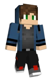 Bluewaven Minecraft avatar full body