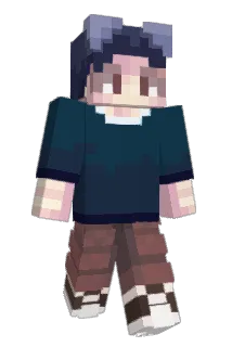Bluewd Minecraft avatar full body