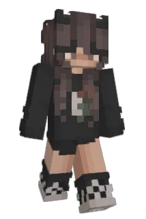 Bluexlili Minecraft avatar full body