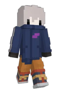 Bluie_Spark Minecraft avatar full body
