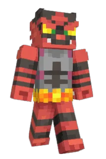 Bluips Minecraft avatar full body