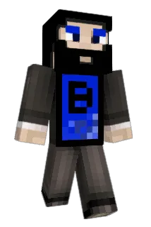 Blujel Minecraft avatar full body