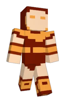 Bluminin Minecraft avatar full body