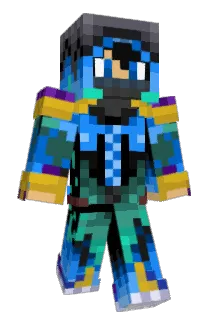 Bluninja8000 Minecraft avatar full body