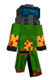 Blunticus Minecraft avatar full body