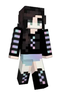 Blupanders Minecraft avatar full body