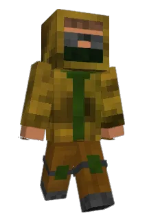 Bluraystation Minecraft avatar full body