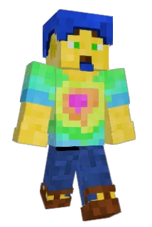 BlurryDude Minecraft avatar full body