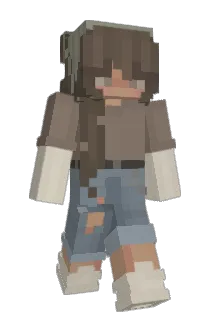 Bluryskyyy Minecraft avatar full body