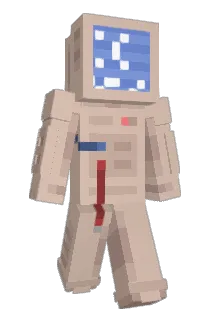 BluuScreen Minecraft avatar full body