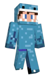 BluueyZ Minecraft avatar full body