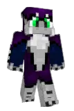 Bluverny Minecraft avatar full body