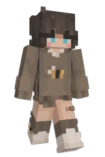 Bluwu7 Minecraft avatar full body