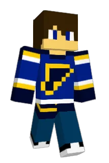 Bluzbro76 Minecraft avatar full body