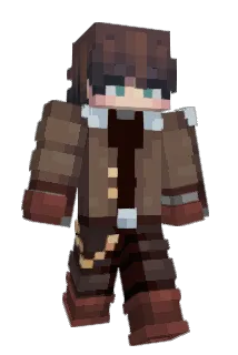 Bluzzle Minecraft avatar full body