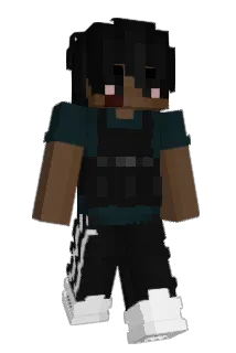 BlvckGhost1 Minecraft avatar full body