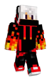 BlxckDemon Minecraft avatar full body