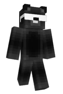 Blxckbeear Minecraft avatar full body
