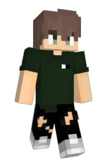 BobFighter Minecraft avatar full body