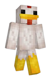 BobLeChicken Minecraft avatar full body