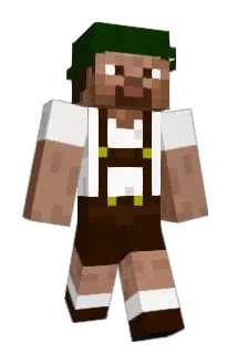 BobRoss3288 Minecraft avatar full body