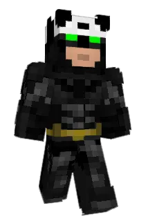 BobrBatman Minecraft avatar full body