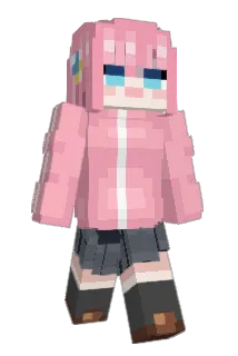Bocchi_GR Minecraft avatar full body