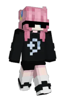 Bocchify Minecraft avatar full body