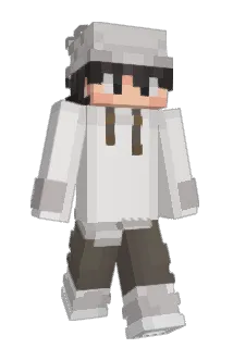 Bocil Minecraft avatar full body