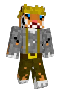 BoerTijger Minecraft avatar full body
