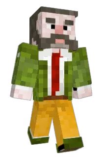Bogseri Minecraft avatar full body
