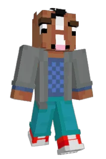 BojackPlays Minecraft avatar full body
