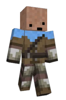 Boltrgeist Minecraft avatar full body