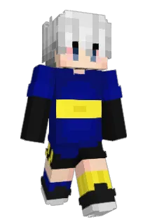 Boluda Minecraft avatar full body