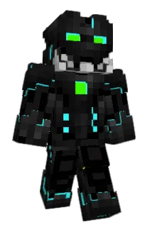 Bombernd Minecraft avatar full body