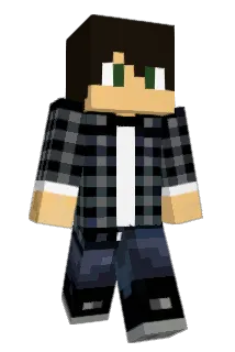 Bombomat Minecraft avatar full body